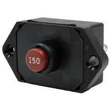 Maxon 221736 150A Circuit Breaker Manual reset for Liftgate